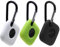 A-Focus 3 Pack Compatible with Tile Mate 2022 Case with Keychain, Flexible Silicone Anti-Scratch Shockproof Skin Cover Kit Compatible with Tile Mate 2022 Tracker (Black White Green)
