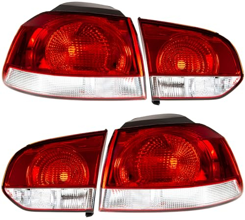 EISENFELS 107557303 Set Rückleuchten Heckleuchten innen und außen links + rechts passend für VI 5K1