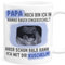 Tasse mit Ultraschallbild zum Schwangerschaft verkünden Du wirst Papa Überraschung Vater personalisierte Fototasse mit eigenem Ultraschall Foto Geschenk (Papa)