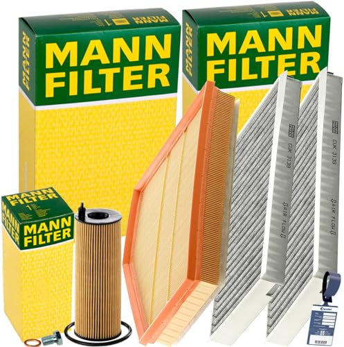 BandelOne enthält Mann Filter Inspektionspaket passend für 5er E60 E61 520d 163+177 Ps