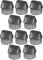 Joselin 10 Pieces Cap Shielding Signal Audio Cable Protection Case for Balance XLR , DPF to XLR