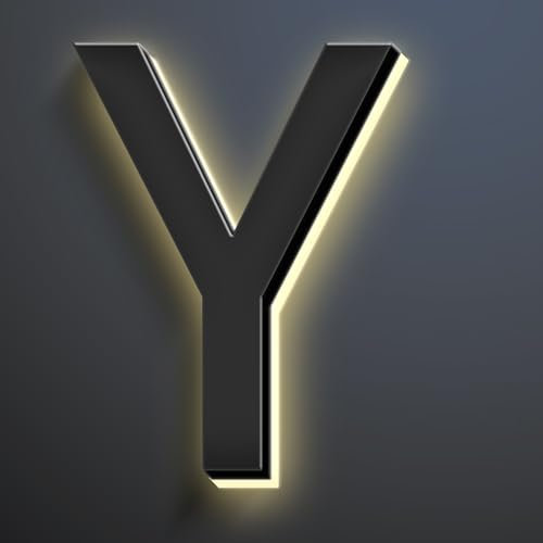 Numeri Civici Retroilluminati A LED 8 Pollici Retroilluminati Per Esterni Numeri Civici Moderni Illuminati Per Insegne Luminose Da Giardino Numeri Civici In Metallo