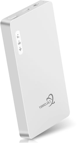 Calonny Mobile WiFi portátil Hotspot 4G LTE Sim Router Cat4 150 Mbps, 3000 mAh batería recargable, módem Wi-Fi USB inalámbrico, para viajes y en el trabajo. No navegar, modificar APN
