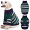 Kuoser Hundepullover Grosse Hunde, Winter Hunde Pullover Fleece, Elastisch Hunde Wintermantel Hundepulli für Große Hunde, Warmer Pullover Hund, Hunde Weihnachtspullover Shirt Kleidung XL