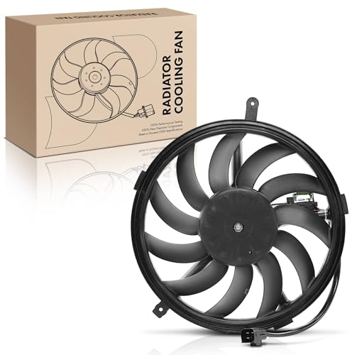 Frankberg Ventilador de refrigeración motor de ventilador de 3 pines, ventilador simple compatible con M.i.n.i Countryman R60 Cooper D Cooper D ALL4 Cooper S Cooper S Cooper S ALL4 1.6L 2010-2016
