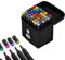 48 Farben Alcohol Marker Set, Marker Stifte Set für Manga/Design/Schule mit, Schnell Trocknende Alkohol Marker Set, Doppelseitige Marker Stifte, Filzstifte, Zeichnung, Ausmalen mit Tragetasche