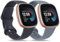 AK 2 Pack Bracelet pour Fitbit Versa 4/Sense 2/Fitibit Versa 3/Sense pour Femmes Hommes,Bracelet de Remplacement Réglable pour Fitbit Versa 4/Sense 2/Versa 3/Sense (Gris Bleu/Bleu Nuit, Small)