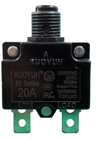 JBGBAL Protecteur Thermique de disjoncteur série 88 20a