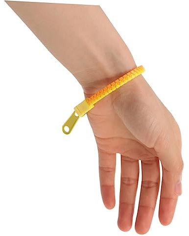 JOINPAYA 12stücke Teiliges Freundschaftsarmband Partys Einstellbare Zweifarbige Zipper- Zufälligen Farben Symbol Für Freundschaft Und Jugendliche Für Dekoration Und