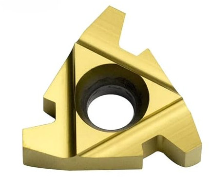 10PCS Hartmetalleinsätze Gewindeschneiden Außendrehwerkzeug CNC-Fräserklinge Amerikanischer 29° ACME-Gewindeeinsatz Wendeschneidplatten(BM15(stainless),16NR12ACME)