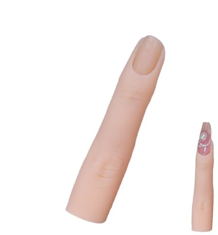 Faux doigt : outil d'entraînement pour décoration des ongles | doigt d'entraînement en silicone réaliste | Accessoire réaliste pour faux doigt d'Halloween, décoration de doigt coupé, modèl