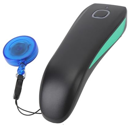 Mini Wireless 1D Barcode Scanner Tragbarer Handheld Kleiner Taschen Barcode Reader 3 in 1 Verbindungsdesign für Supermärkte Einzelhandelsgeschäfte