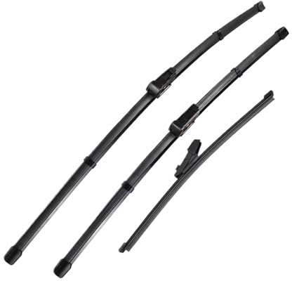 RSEHB Auto Wischerblätter,Auto Scheibenwischer,für VW Polo 6R Hatchback 2009-2017,Langlebig Wetterfest Auto Windschutzscheibe Wischer,Auto Zubehör