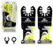 DARTOTEK 34MM Oscilante de carburo de tungsteno Hielo negro 2 PIEZAS Cuchillas multiusos, Hojas de sierra de corte para madera con clavos, metal, plástico, cartón yeso (con 2 adaptadores）