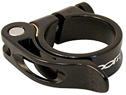 Zoom Quick Release SeatPost Clamp (Aluminum Alloy,31.8MM,Black)