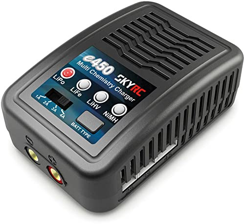 SKYRC e450 AC Modellbau-Multifunktionsladegerät 4 A LiPo, LiFePO, LiHV, NiMH