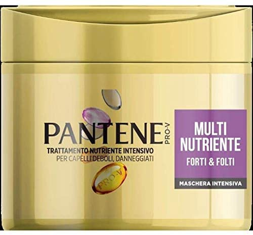 PANTENE Intensive Haarmaske, mehrere nährende, starke & dicke Haare, 300 ml, 4 Stück, 1200 ml