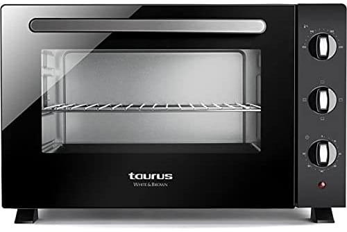 Taurus mini horno 34l 1500w negro mf341b