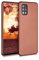 kwmobile Case kompatibel mit Samsung Galaxy A51 Hülle - Schutzhülle aus Silikon metallisch schimmernd - Handyhülle Metallic Bronze