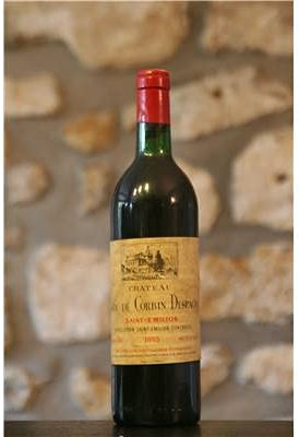 Vin rouge, Saint Emilion, Château Tour de Corbin d'Espagne 1985