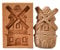 Holz-Plätzchenformen, unbekannt Holz-Ausstecher für Plätzchenstempel Prägen Handwerk Dekorieren Plätzchen-Form-Ausstecher Plätzchen-Formen zum Backen von Plätzchen-Werkzeug
