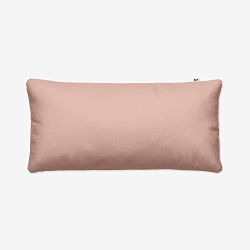 Wolkenfeld Kissenbezug 40x80 rosa - kuschelig weich & bügelfrei - Superweicher Kopfkissenbezug - Kissenhülle mit verdecktem Reißverschluss