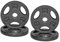 CAP Barbell Standard Hantelscheiben, 2,3 kg, Schwarz, 4 Stück