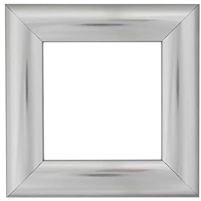 ElekTek Decorative Switch Surround Frame Cover Finger Plate Milano Bright Silver