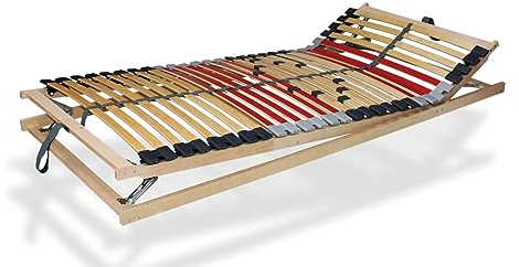 orthowell Lattenrost „orthowell deluxeflex“ 100x200 cm, mit praktischen Verstellfunktionen, mit optimaler Federkraft