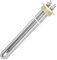 Elemento riscaldante DC 48V 1500W Scaldabagno con elemento riscaldante a pannello solare con filo di rame DN32 BSP da 1 1/4 con pozzetto termometrico da 8 mm (Color : Heater Only, Size : 48V 1500W
