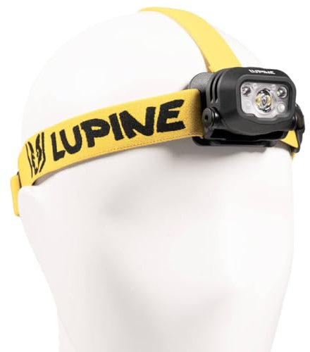 Lupine Penta Pro 1400 Lm 5700k - Stirnlampe mit 3,5Ah SmartCore Akku Gelb-Schwarz