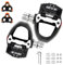 Rennradpedale - Fahrradpedale rutschfest, Leichte Nylonfaser Pedal,3-Abgedichtete für Trekking Mountainbike E-Bike BMX