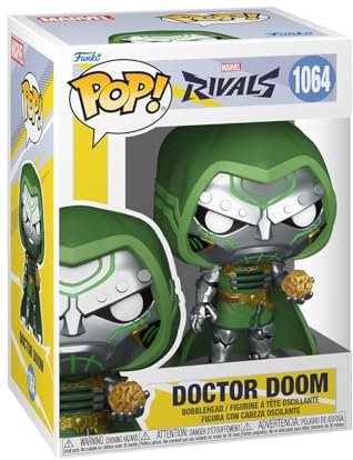 Funko Pop! Games: Marvel Rivals - Doctor Doom - Collectable Vinyl Figure - Gift Idea - Official Merchandise - Toys for Kids & Adults - Video Games Fans - Model Figure for Collectors