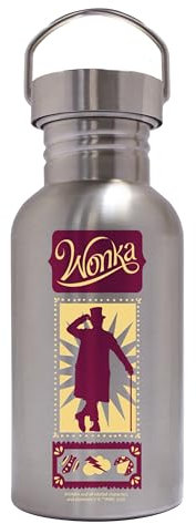 ABYSTYLE - WONKA Gourde Métal Willy Wonka