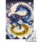Cosmic Dragon Puzzle, Premium-Puzzle aus 100% recyceltem Karton, rechteckig, für Erwachsene und Teenager, einzigartiges Geschenk, 70 x 50 cm, 1000 Teile