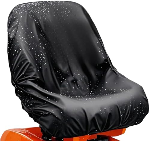 Universeller Rasenmäher Sitzbezug - Oxford Wasserdichte Sitzbezug Für Traktor - Schwarz Traktorsitzbezug Für Rasenmäher Sitzen Sitzer Aufsitzrasenmäher Zubehör Outdoor