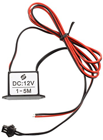 Nihcora Rosso-nero DC 12V EL filo di incandescenza a strisce unita' inverter unita' di guida