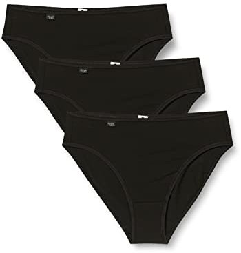 Sloggi Damen sloggi 24/7 Cotton H Tai C3P, BLACK, 46