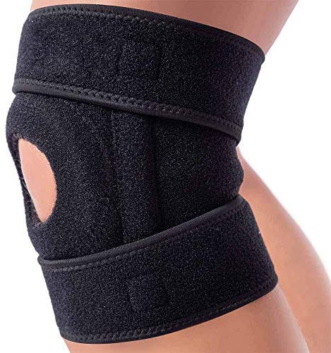 AINOLAN Tutore per Ginocchiera Rotula, Supporto Fascia per Ginocchio Sportiva per Uomo Donna – Sollievo dal Dolore Artritico, Riabilitazione dagli Infortuni Sportivi e Protezione Contro Nuove Lesioni
