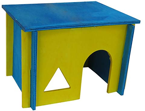 PETGARD Nagerhaus Mäusehaus Hamsterhaus Kleintierhaus Enna 18 x 13,5 x 12,5 cm
