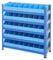 BiGDUG Essentials Picking Shelving Unit - Pick and Pack Shelves 265kg UDL per shelf - 900H x 900W x 300D mm - 5 Levels - With 40 Correx® Plastic Parts Bins