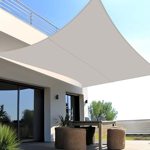 SUNNY GUARD Sonnensegel Wasserdicht 3x4m Rechteckig Sonnenschutz Wetterschutz Segel Baldachin UV Schutz für Balkon Terrasse Garten, Tuape