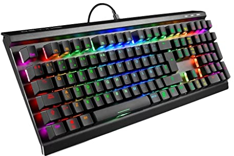 TECLADO GAMING SHARKOON SGK60 MECANICO RGB RED SWITCH
