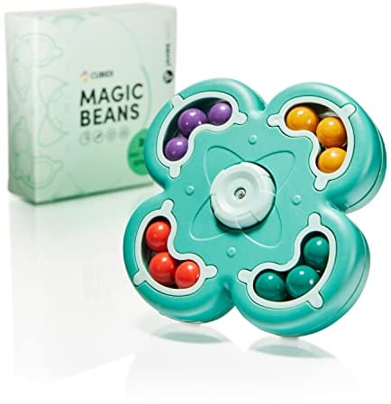 CUBIDI® Original Magic Bean - Flower, Grün | Spannendes Knobelspiel für Kinder und Erwachsene | Geschicklichkeitsspiel für Mädchen und Jungen ab 6 Jahren