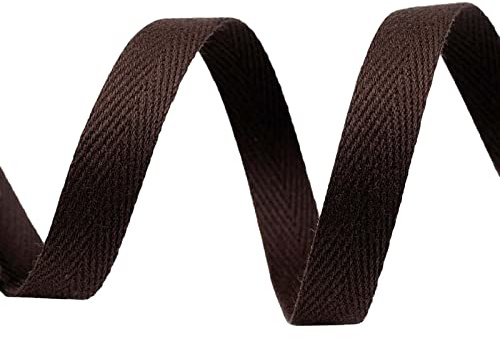 Köperband 1m x 10mm breit große Farbwahl Einfass- Nahtband Gurtband Baumwollband