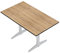 GGMMÖBEL COMPACT | Esstisch HPL Tischplatte | 118 x 68 cm | Eiche | Perfekt für klappbare Gartentisch, Esstisch | Outdoor | Restaurant, Cafe, Bar