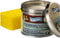 Eurotel Pierre Blanche Argile Naturelle Nettoyage - 425 GR - Formule 2023 : Film de Protection + Maxi Eponge Alvéolée + Pot Métal