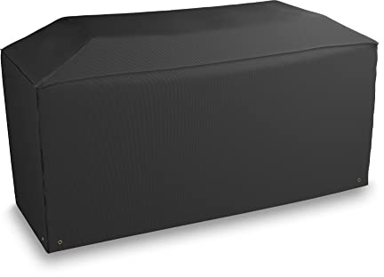 Bosmere Allwetter-Grillabdeckung, 100 % wasserdicht, UV-geschützt, strapazierfähiges 600D-Oxford-Gewebe, L165 x B63 x H90 cm, A723C