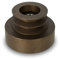 EBERTH Doppel Fliehkraftkupplung 25mm Welle für Doppelkeilriemen, 7mm Passfedernut, 58mm Keilriemenrollen-Durchmesser, Nutbreite innen 6mm, Nutbreite außen 13mm, Kupplungsglocke Durchmesser 116mm