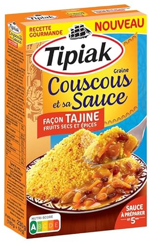 TIPIAK - Tipiak Couscous Parfumé Et Sa Sauce Façon Tajine 230G - Lot De 3 - Vendu Par Lot